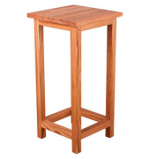 Pflanzenständer MAX 2 Holz braun quadratisch 30,0 x 60,0 cm