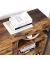 Sideboard, LSC083B01V1 braun 110,0 x 33,0 x 75,0 cm