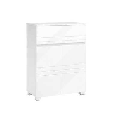 Badschrank weiß 60,0 x 30,0 x 80,0 cm