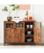 Sideboard, LSC099B01V1 braun 100,0 x 35,0 x 75,0 cm
