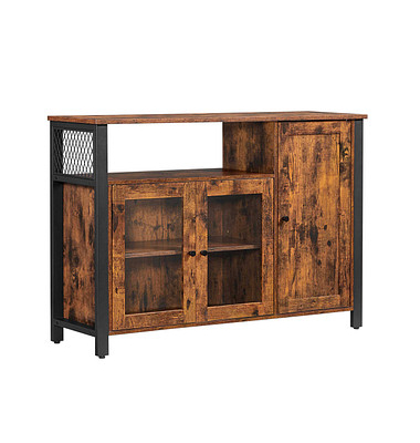 Sideboard, LSC096B01 braun 110,0 x 33,0 x 75,0 cm