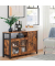 Sideboard, LSC096B01 braun 110,0 x 33,0 x 75,0 cm