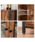 Sideboard, LSC096B01 braun 110,0 x 33,0 x 75,0 cm