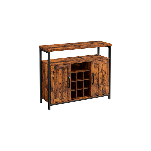 0194343024110 - Songmics - vasagle Sideboard Küchenschrank Aufbewahrungsschrank Weinschrank mit 2 Türen für Wohnzimmer Küche Esszimmer 100 x 35 x 814 cm 0194343024110 - Songmics - vasagle Sideboard Küchenschrank Aufbewahrungsschrank Weinschrank mit 2 Türen für Wohnzimmer Küche Esszimmer 100 x 35 x 814 cm