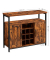 Sideboard, LSC094B01 braun 100,0 x 35,0 x 81,4 cm