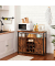 Sideboard, LSC094B01 braun 100,0 x 35,0 x 81,4 cm