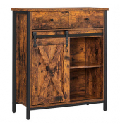 Sideboard, LSC100B01 braun 70,0 x 30,0 x 80,0 cm