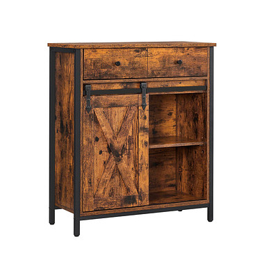 Sideboard, LSC100B01 braun 70,0 x 30,0 x 80,0 cm