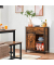 Sideboard, LSC100B01 braun 70,0 x 30,0 x 80,0 cm