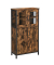 Aktenschrank, LSC260B01 braun 2 Fachböden 60,0 x 30,0 x 108,0 cm
