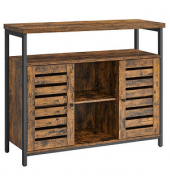 Sideboard, LSC79BX braun 100,0 x 35,0 x 81,5 cm