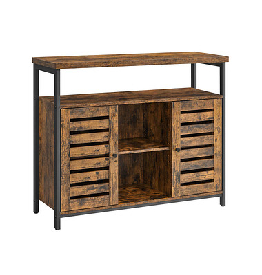 Sideboard, LSC79BX braun 100,0 x 35,0 x 81,5 cm