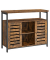 Sideboard, LSC79BX braun 100,0 x 35,0 x 81,5 cm