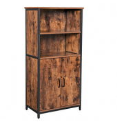 Regalschrank, LSC66BX braun 60,0 x 35,0 x 124,5 cm