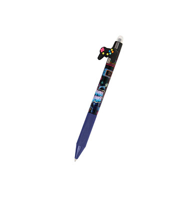 ONLINE magiXX Fun Game Pad Gelschreiber Motiv 0,7 mm, Schreibfarbe: blau
