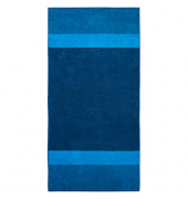 Saunatuch XL Two-Tone Stripe blau 100,0 x 200,0 cm