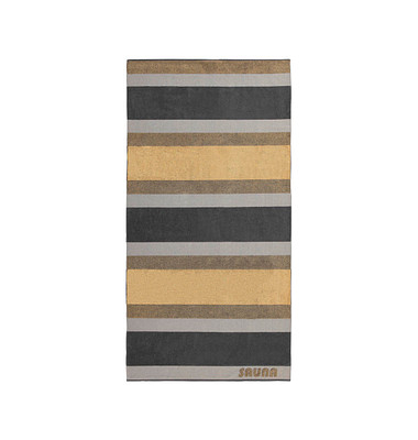 Saunatuch XL Stripe gelb 100,0 x 200,0 cm Saunatuch XL Stripe gelb 100,0 x 200,0 cm