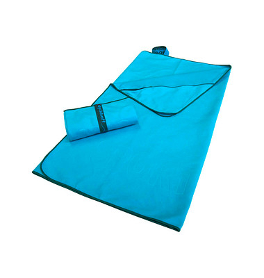 Mikrofaser Handtuch mit Reißverschluss ozean 80,0 x 180,0 cm