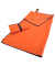 Mikrofaser Handtuch mit Reißverschluss orange 80,0 x 180,0 cm