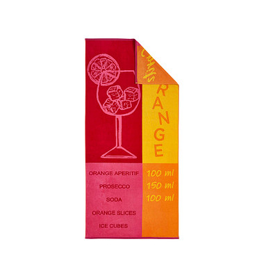Strandtuch Aperitif bunt 80,0 x 180,0 cm