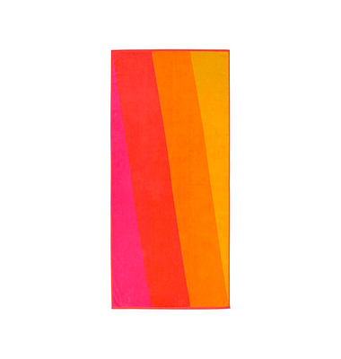 Strandtuch Sunset bunt 80,0 x 180,0 cm