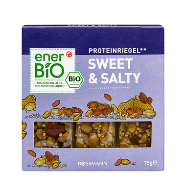 Sweet & Salty Bio-Nussriegel 3 Riegel