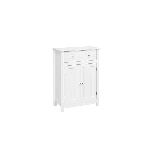 6955880329014 - Songmics - vasagle Badezimmerschrank Badschrank mit Schublade und Verstellbarem Einlegeboden Küchenschrank im Landhausstil Aufbewahrungsschrank 6955880329014 - Songmics - vasagle Badezimmerschrank Badschrank mit Schublade und Verstellbarem Einlegeboden Küchenschrank im Landhausstil Aufbewahrungsschrank
