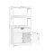 Badschrank BBC64WT weiß 60,0 x 32,5 x 122,0 cm