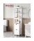 Badschrank BBC66WT weiß 30,0 x 30,0 x 141,5 cm