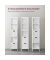 Badschrank BBC66WT weiß 30,0 x 30,0 x 141,5 cm