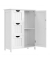 Badschrank BBC49WT weiß 60,0 x 30,0 x 81,0 cm
