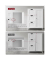 Badschrank BBC49WT weiß 60,0 x 30,0 x 81,0 cm