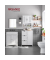 Badschrank BBC49WT weiß 60,0 x 30,0 x 81,0 cm