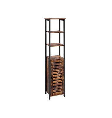 Regalschrank, LSC37BX braun 37,0 x 30,0 x 167,0 cm