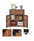 Sideboard, LSC86BXV1 braun 70,0 x 30,0 x 80,0 cm