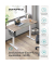 Sitz-Steh-Schreibtisch, elektrisch höhenverstellbar, 72-120cm (H), 140x60cm (BxT), rechteckig, greige / weiß