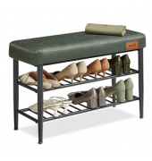 Sitzbank LSB054C01 waldgrün Kunstleder 80,0 cm
