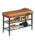 Sitzbank LSB054K01 karamellbraun Kunstleder 80,0 cm