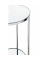 Beistelltisch 52285, 66cm (H), 28x28cm (BxT), rund, Spiegel / gold