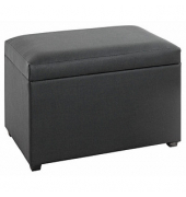 Sitztruhe 52524 schwarz Kunstleder 58,0 cm