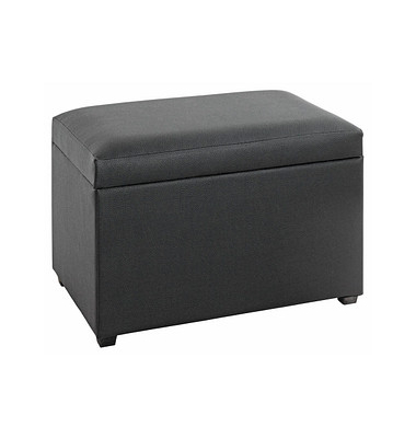 Sitztruhe 52524 schwarz Kunstleder 58,0 cm