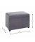 Sitztruhe 54145 grau Stoff 58,0 cm