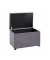 Sitztruhe 54145 grau Stoff 58,0 cm
