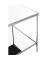 Beistelltisch 54257, 46cm (H), 45x45cm (BxT), rechteckig, Spiegel / silber