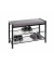 Schuhbank 54544 schwarz, grau Metall 75,0 cm
