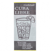 Strandtuch CUBA LIBRE grau 80,0 x 180,0 cm