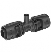  Anschlussstück für Tropfschlauch Micro-Drip-System T-Stück für Sprühdüsen 13 mm (12)