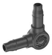 Rohrhalter Micro-Drip-System L-Stück 4,6mm