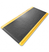 Anti-Ermüdungsmatte schwarz, gelb 60,0 x 90,0 cm