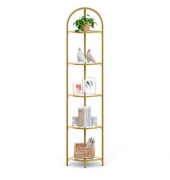 Eckregal gold 28,0 x 28,0 x 158,0 cm